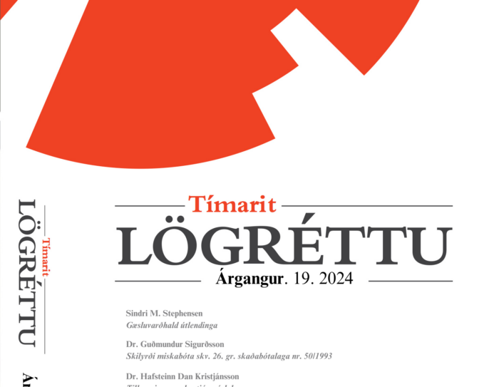 Tímarit Lögréttu – Árgangur 19 (2024)